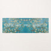 Van Gogh Almond Blossom (1890) Poster  Yogamat (Achterkant (horizontaal))