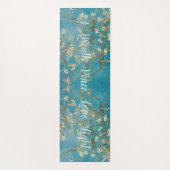 Van Gogh Almond Blossom (1890) Poster  Yogamat (Achterkant)