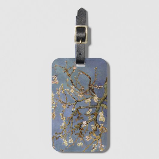 Van Gogh Almond Blossom Bagagelabel (Voorkant (verticaal))