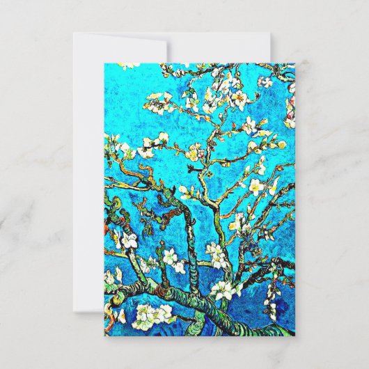 Van Gogh - Almond Blossom Bedankkaart (Voorkant)