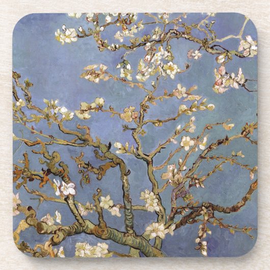 Van Gogh Almond Blossom Bier Onderzetter (Voorkant)