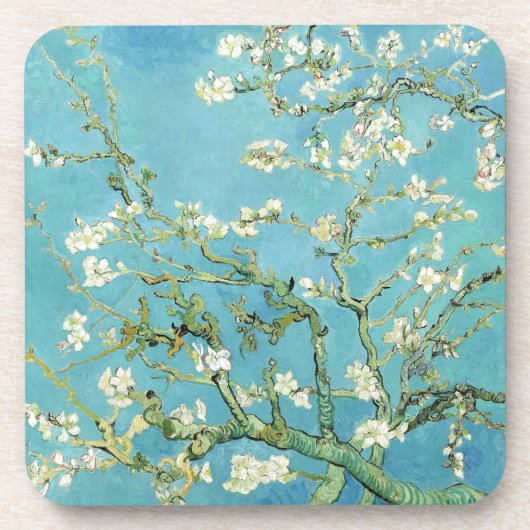 Van Gogh Almond Blossom Bier Onderzetter (Voorkant)