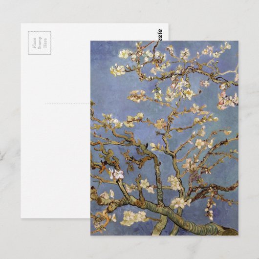 Van Gogh Almond Blossom Briefkaart (Voorkant / Achterkant)