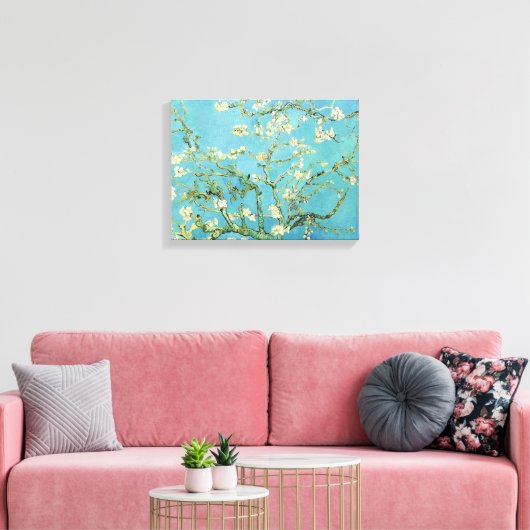 Van Gogh Almond Blossom Canvas Afdruk (Insitu (Woonkamer))