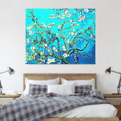 Van Gogh - Almond Blossom Canvas Afdruk (Insitu (Slaapkamer))