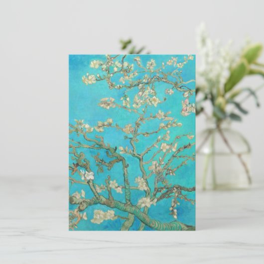 Van Gogh Almond Blossom Card (Staand voorkant)