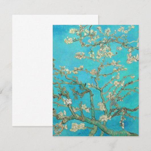 Van Gogh Almond Blossom Card (Voorkant / Achterkant)