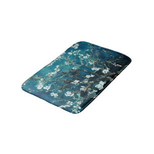 Van Gogh Almond Blossom Dark Blauwgroen Badmat