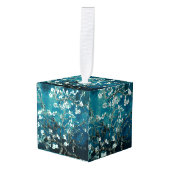 Van Gogh Almond Blossom Dark Blauwgroen Decoratie (Voorkant hoekig)