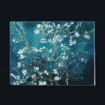 Van Gogh Almond Blossom Dark Blauwgroen Deurmat<br><div class="desc">Artiest: Vincent Van Gogh Titel: Almond Blossom veranderde kleur</div>