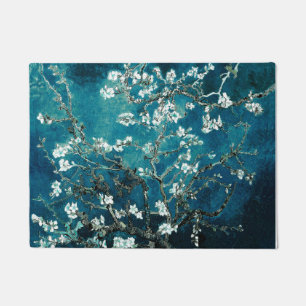 Van Gogh Almond Blossom Dark Blauwgroen Deurmat