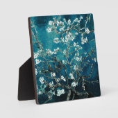 Van Gogh Almond Blossom Dark Blauwgroen Fotoplaat (Voorkant)