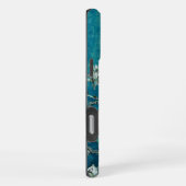 Van Gogh Almond Blossom Dark Blauwgroen iPhone Hoesje (Rechterkant)