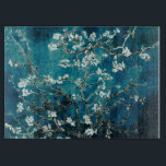 Van Gogh Almond Blossom Dark Blauwgroen Snijplank<br><div class="desc">Artiest: Vincent Van Gogh Titel: Almond Blossom veranderde kleur</div>