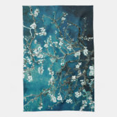 Van Gogh Almond Blossom Dark Blauwgroen Theedoek (Verticaal)