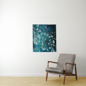 Van Gogh Almond Blossom Dark Blauwgroen Wandkleed (In situ)