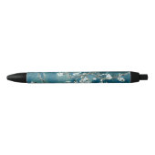 Van Gogh Almond Blossom Dark Blauwgroen Zwarte Inkt Pen (Voorkant)