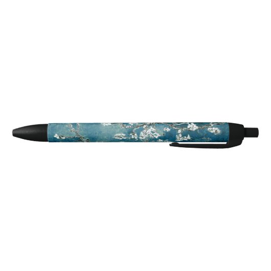 Van Gogh Almond Blossom Dark Blauwgroen Zwarte Inkt Pen (Bodem)