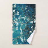 Van Gogh Almond Blossom : Donker Blauwgroen Bad Handdoek (Handdoek)