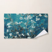Van Gogh Almond Blossom : Donker Blauwgroen Bad Handdoek (Handdoek)