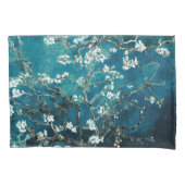 Van Gogh Almond Blossom : Donker Blauwgroen Kussensloop (Voorkant)