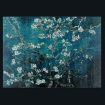 Van Gogh Almond Blossom : Donker Blauwgroen Snijplank<br><div class="desc">Artiest: Vincent Van Gogh Titel: Ammoniumbloesems Gewijzigd door 2zoete4wordsDesign/PureVintage Love</div>