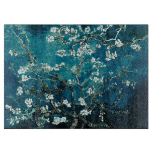 Van Gogh Almond Blossom : Donker Blauwgroen Snijplank