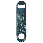 Van Gogh Almond Blossom : Donker Blauwgroen Speed Flessenopener (Achterkant)