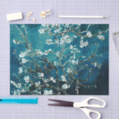 Van Gogh Almond Blossom : Donker Blauwgroen Tissuepapier (Craft)