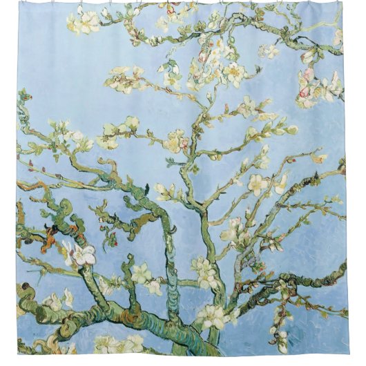 Van Gogh Almond Blossom Douchegordijn (Voorkant)