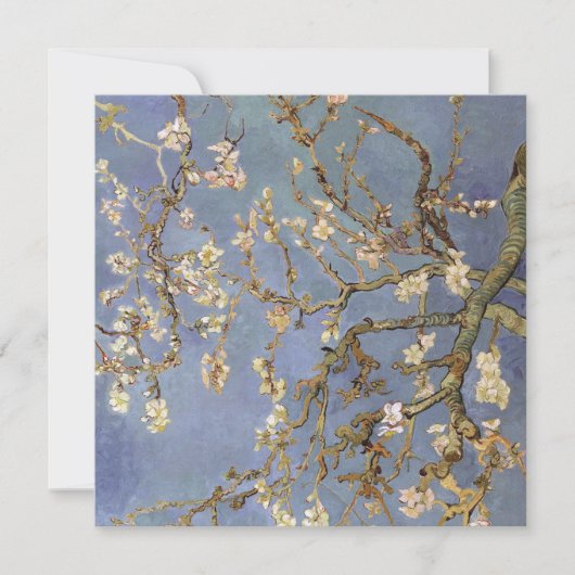 Van Gogh Almond Blossom Feestdagenkaart (Voorkant)