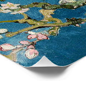 Van Gogh Almond Blossom Floral Blue Perfect Poster (Hoek)