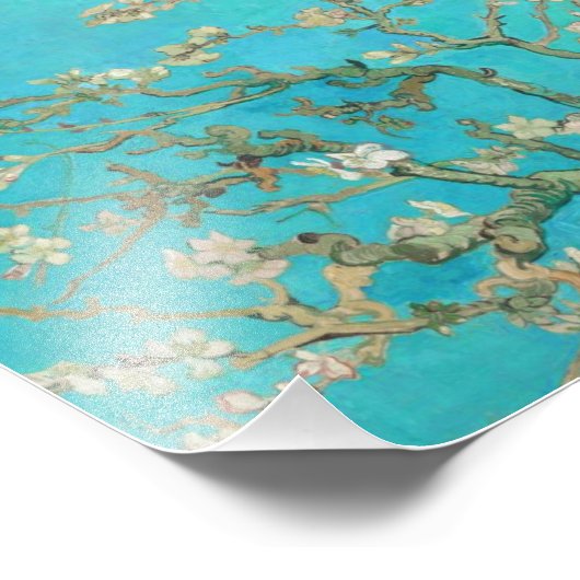 Van Gogh Almond Blossom Foto Afdruk (Hoek)