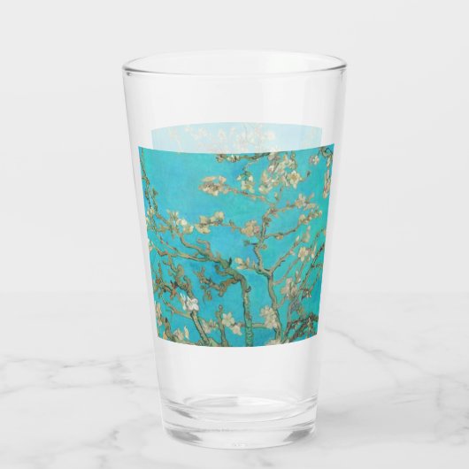 Van Gogh Almond Blossom Glas (Achterkant)
