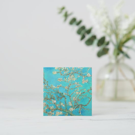 Van Gogh Almond Blossom Informatiekaartje (Staand voorkant)