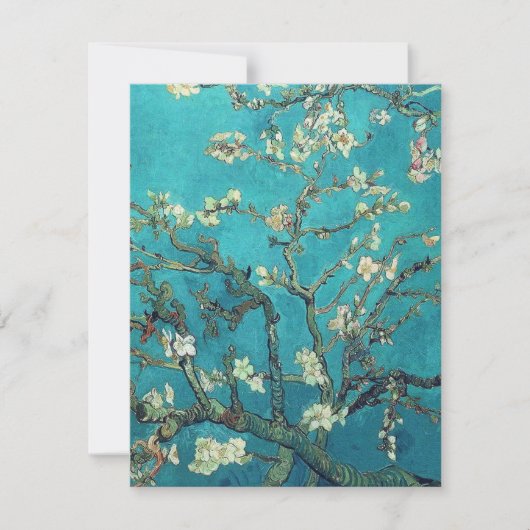 Van Gogh Almond Blossom Invitations Kaart (Voorkant)