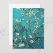Van Gogh Almond Blossom Invitations Kaart (Voorkant / Achterkant)