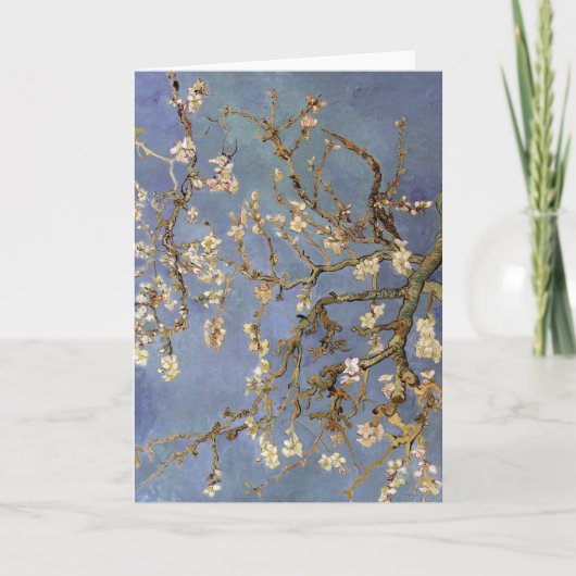 Van Gogh Almond Blossom Kaart (Voorkant)