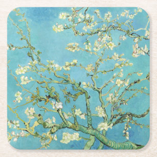 Van Gogh Almond Blossom Kartonnen Onderzetters