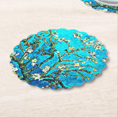 Van Gogh - Almond Blossom Kartonnen Onderzetters (Gekanteld)