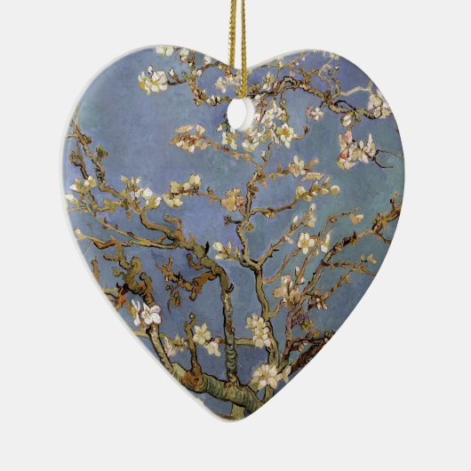 Van Gogh Almond Blossom Keramisch Ornament (Rechts)