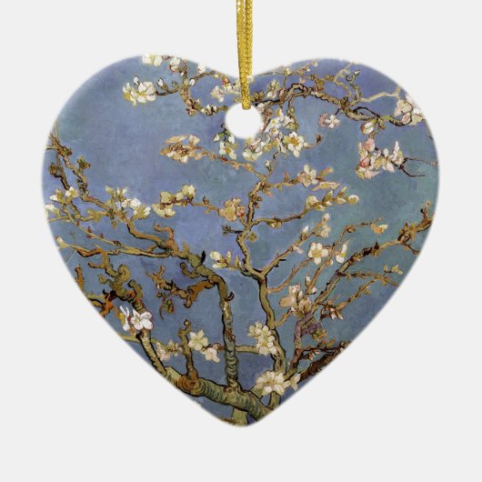 Van Gogh Almond Blossom Keramisch Ornament (Voorkant)