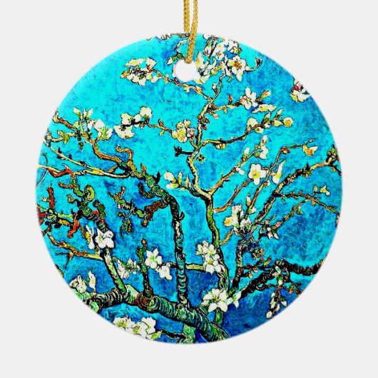 Van Gogh - Almond Blossom Keramisch Ornament (Voorkant)