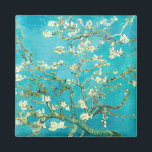 VAN GOGH Almond Blossom Magneet<br><div class="desc">"van gogh",  vincent,  "amandelbloesems",  bloemen,  "beroemd schilderij",  ,  "fijne kunst",  bloemorblauw</div>
