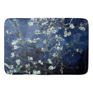Van Gogh Almond Blossom Midnight Blue Badmat