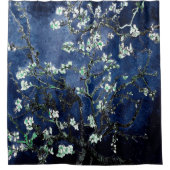 Van Gogh Almond Blossom Midnight Blue Douchegordijn (Voorkant)