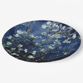 Van Gogh Almond Blossom Midnight Blue Papieren Bordje (Gekanteld)