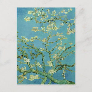 Van Gogh   Almond Blossom   Nieuw adres Aankondigingskaart