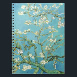 Van Gogh Almond Blossom Notitieboek<br><div class="desc">Artiest: Vincent Van Gogh Titel: Almond Blossom veranderde kleur door 2zoete4wordsDesignes vincent van gogh,  van gogh,  amandelbloesems,  blauwgroen,  bloemen,  bloemen,  bloemen,  lente,  verfijnd,  decor</div>