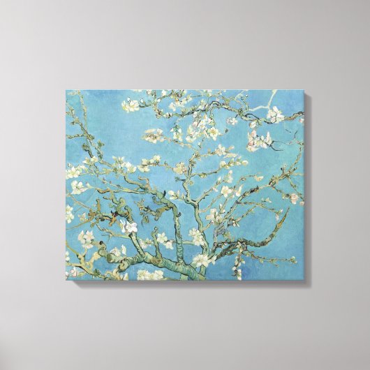 Van Gogh Almond Blossom Painting Canvas Afdruk (Voorkant)